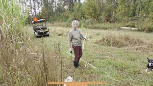 [Movie: Grind this canestalk for juice to boil to make cane syrup (14M), 2025-11-09 --jsq for OPF]