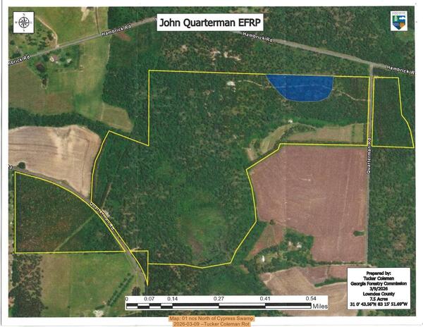 Map: 01 ncs North of Cypress Swamp, 2026-03-09 --Tucker Coleman Rot