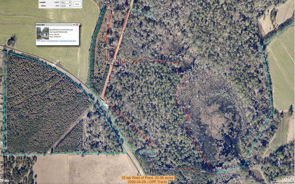 12 wp West of Pond, 20.96 acres, 2026-04-29 --OPF Tracts