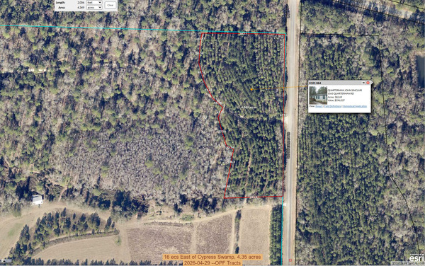 16 ecs East of Cypress Swamp, 4.35 acres, 2026-04-29 --OPF Tracts